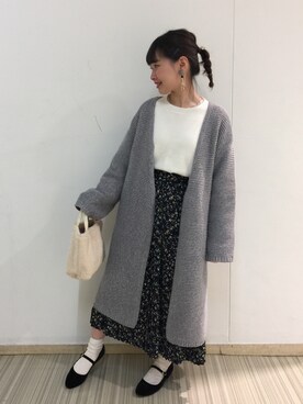 リ・ポジェさん(レディース・148cm)の冬コーディネート