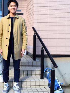 73さん（メンズ・176cm）の冬コーディネート