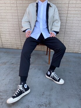 converse x cdg outfit