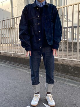 おたけさん（メンズ・175cm）の春コーディネート