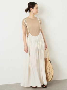 「VERMEIL par iena」｜「アイテム（アクセサリー）」を使った、yukiさん（レディース・160cm）の春コーディネート