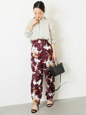 「VERMEIL par iena」｜「アイテム（アクセサリー）」を使った、yukiさん（レディース・160cm）の春コーディネート