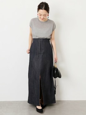 「VERMEIL par iena」｜「アイテム（アクセサリー）」を使った、yukiさん（レディース・160cm）の春コーディネート