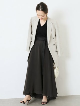 VERMEIL par iena（ヴェルメイユパーイエナ）の「麻ダブルブレスト