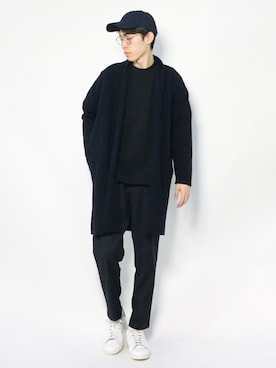 Morikawa Yoshinoriさん(メンズ・176cm)の冬コーディネート