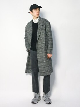 「URBAN RESEARCH Sonny Label（アーバンリサーチサニーレーベル）のアイテム（その他アウター）」を使った、Morikawa Yoshinoriさん（メンズ・176cm）の冬コーディネート