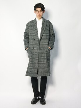 「URBAN RESEARCH Sonny Label（アーバンリサーチサニーレーベル）のアイテム（その他アウター）」を使った、Morikawa Yoshinoriさん（メンズ・176cm）の冬コーディネート