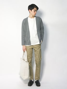Morikawa Yoshinoriさん(メンズ・176cm)の冬コーディネート