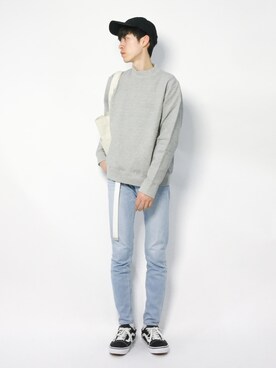 Morikawa Yoshinoriさん(メンズ・176cm)の冬コーディネート