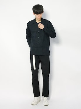 Morikawa Yoshinoriさん(メンズ・176cm)の冬コーディネート