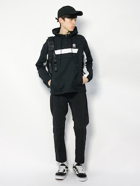 Morikawa Yoshinoriさん（メンズ・176cm）の春コーディネート