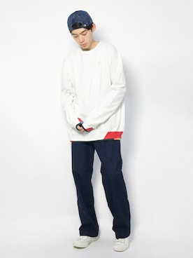 Morikawa Yoshinoriさん(メンズ・176cm)の春コーディネート