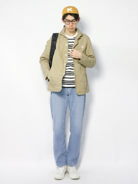 Morikawa Yoshinoriさん（メンズ・176cm）の春コーディネート