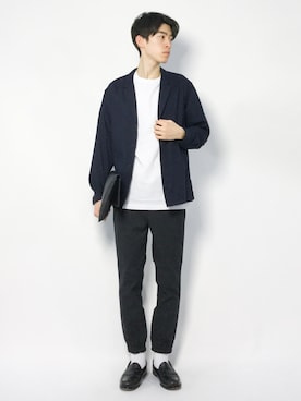 Morikawa Yoshinoriさん（メンズ・176cm）の春コーディネート