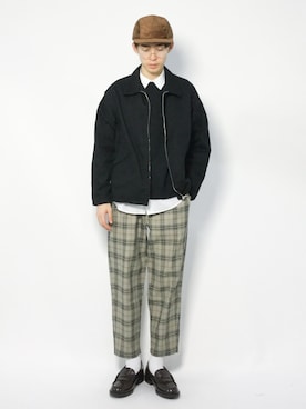 Morikawa Yoshinoriさん（メンズ・176cm）の春コーディネート