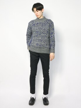 Morikawa Yoshinoriさん（メンズ・176cm）の春コーディネート