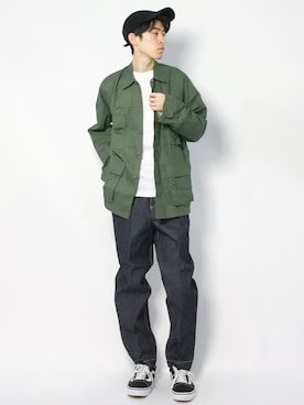 Morikawa Yoshinoriさん(メンズ・176cm)の春コーディネート