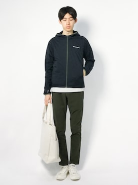 Morikawa Yoshinoriさん（メンズ・176cm）の春コーディネート