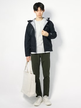 Morikawa Yoshinoriさん（メンズ・176cm）の春コーディネート