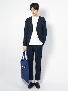 Morikawa Yoshinoriさん(メンズ・176cm)の春コーディネート