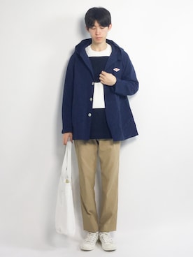 Morikawa Yoshinoriさん（メンズ・176cm）の春コーディネート