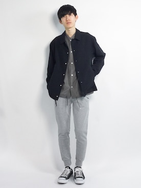 Morikawa Yoshinoriさん(メンズ・176cm)の春コーディネート