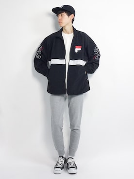 Morikawa Yoshinoriさん(メンズ・176cm)の春コーディネート