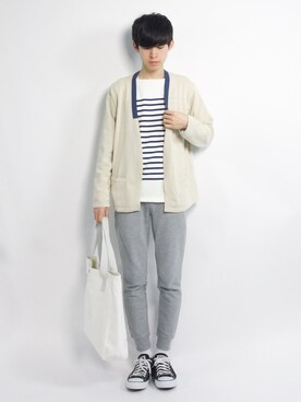 Morikawa Yoshinoriさん(メンズ・176cm)の春コーディネート