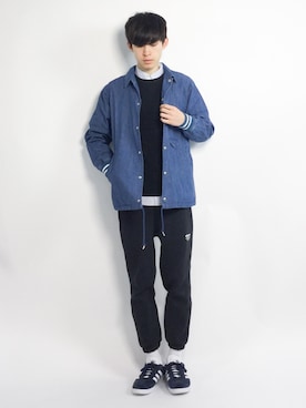 Morikawa Yoshinoriさん（メンズ・176cm）の春コーディネート