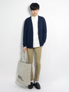 Morikawa Yoshinoriさん(メンズ・176cm)の春コーディネート