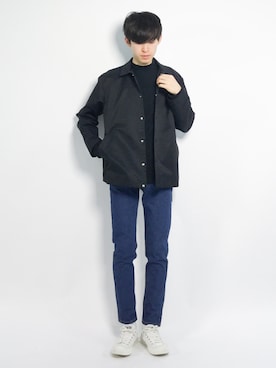 Morikawa Yoshinoriさん（メンズ・176cm）の春コーディネート