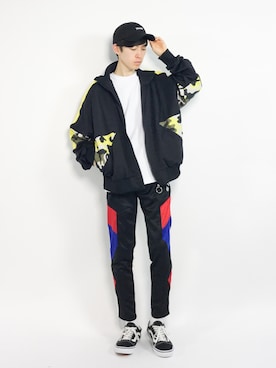 Morikawa Yoshinoriさん（メンズ・176cm）の春コーディネート