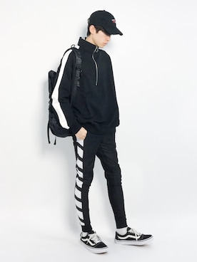 Morikawa Yoshinoriさん(メンズ・176cm)の春コーディネート