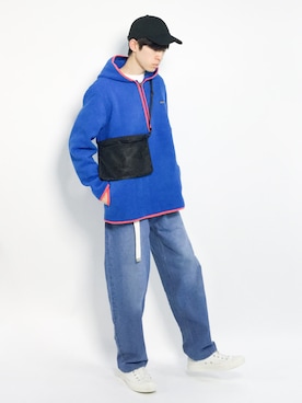 Morikawa Yoshinoriさん（メンズ・176cm）の春コーディネート