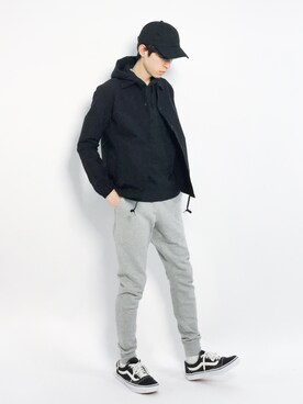 Morikawa Yoshinoriさん（メンズ・176cm）の春コーディネート