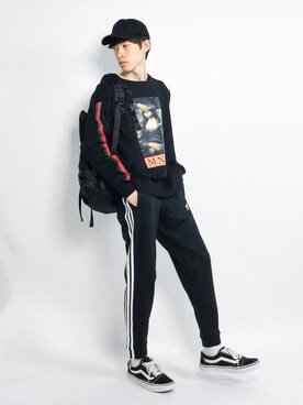 Morikawa Yoshinoriさん（メンズ・176cm）の春コーディネート