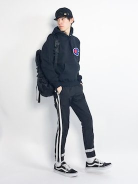 Morikawa Yoshinoriさん（メンズ・176cm）の春コーディネート