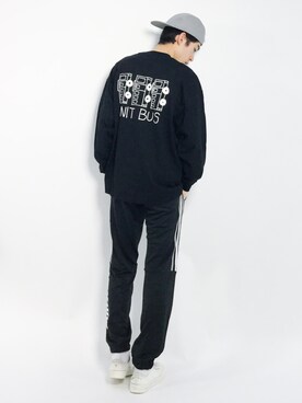 「STARTER BLACK LABEL（スターターブラックレーベル）のアイテム（パンツ）」を使った、Morikawa Yoshinoriさん（メンズ・176cm）の春コーディネート