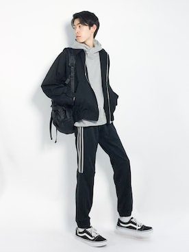 「STARTER BLACK LABEL（スターターブラックレーベル）のアイテム（パンツ）」を使った、Morikawa Yoshinoriさん（メンズ・176cm）の春コーディネート