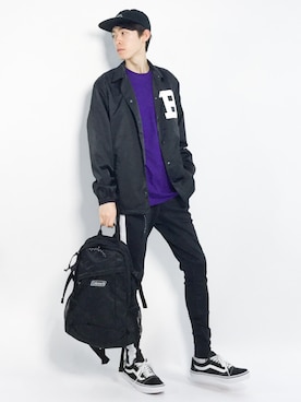 Morikawa Yoshinoriさん（メンズ・176cm）の春コーディネート