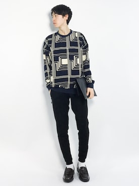 Morikawa Yoshinoriさん（メンズ・176cm）の春コーディネート