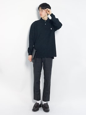 Morikawa Yoshinoriさん（メンズ・176cm）の春コーディネート