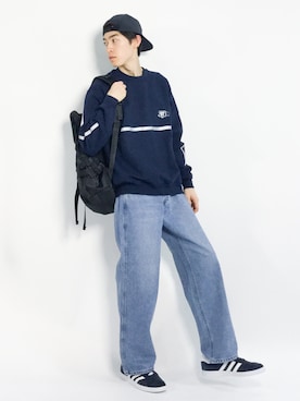 Morikawa Yoshinoriさん（メンズ・176cm）の春コーディネート