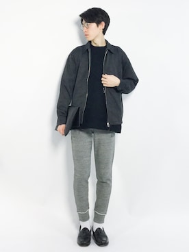 Morikawa Yoshinoriさん（メンズ・176cm）の春コーディネート