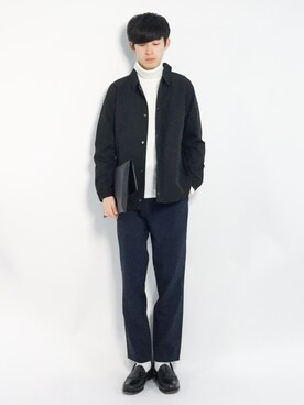 Morikawa Yoshinoriさん（メンズ・176cm）の春コーディネート