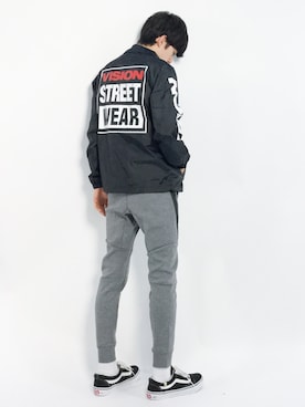 Morikawa Yoshinoriさん（メンズ・176cm）の春コーディネート