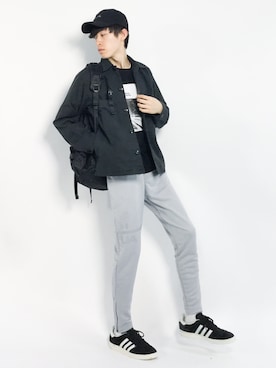 Morikawa Yoshinoriさん（メンズ・176cm）の春コーディネート