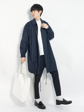 Morikawa Yoshinoriさん（メンズ・176cm）の春コーディネート