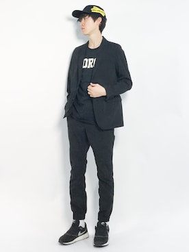 Morikawa Yoshinoriさん（メンズ・176cm）の春コーディネート