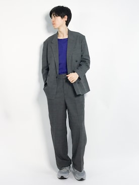 Morikawa Yoshinoriさん(メンズ・176cm)の春コーディネート
